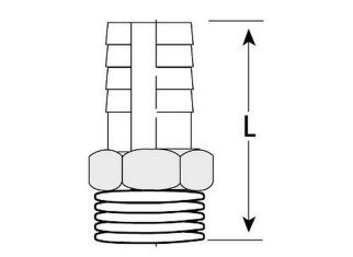 Nipple Combination Hex Hose - Image 2
